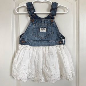 OshKosh White Eyelet Jumper